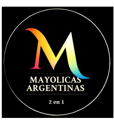 MAYOLICAS ARGENTINAS 2 EN 1