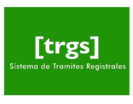 [TRGS] SISTEMA DE TRAMITES REGISTRALES