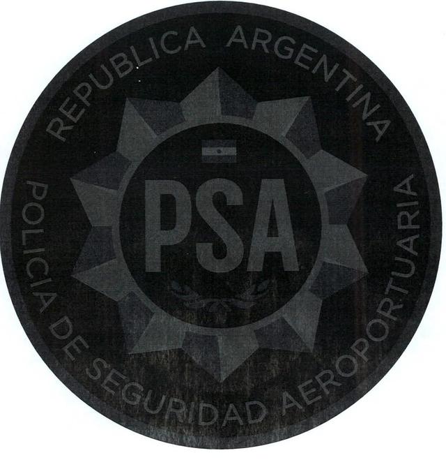PSA REPUBLICA ARGENTINA POLICIA DE SEGURIDAD AEROPORTUARIA