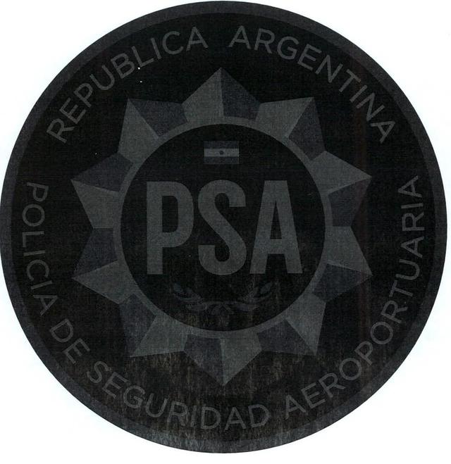 PSA REPUBLICA ARGENTINA POLICIA DE SEGURIDAD AEROPORTUARIA