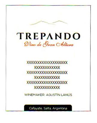 TREPANDO VINO DE GRAN ALTURA WINEMAKER: AGUSTIN LANUS