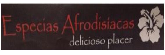 ESPECIAS AFRODISIACAS DELICIOSO PLACER