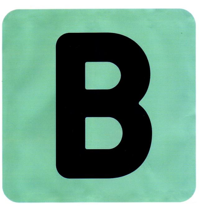 B