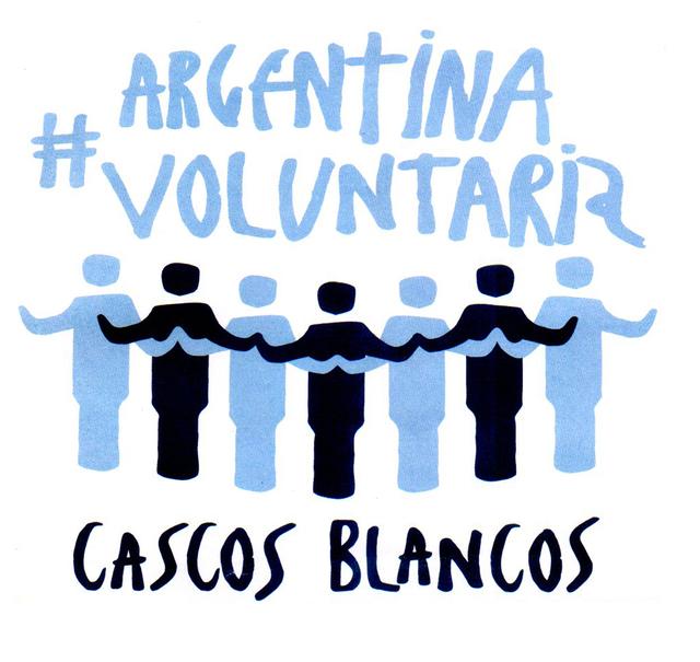 #ARGENTINA VOLUNTARIA CASCOS BLANCOS