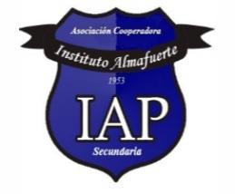 ASOCIACIÓN COOPERADORA INSTITUTO ALMAFUERTE 1953 IAP SECUNDARIA