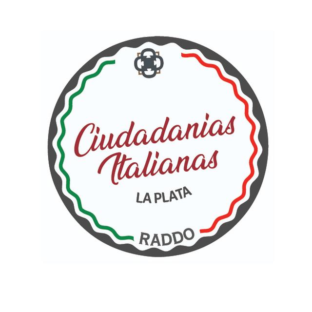 CIUDADANÍAS ITALIANAS LA PLATA RADDO