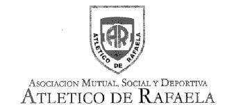 AR ATLETICO DE RAFAELA ASOCIACION MUTUAL, SOCIAL Y DEPORTIVA ATLETICO DE RAFAELA