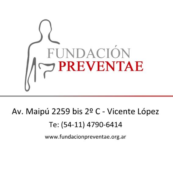 FUNDACION PREVENTAE  AV. MAIPU 2259 BIS 2° C - VICENTE LOPEZ TE: (54-11) 4790-6414 WWW.FUNDACIONPREVENTAE.ORG.AR