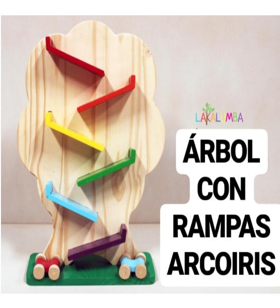 LA KALUMBA ARBOL CON RAMPAS ARCOIRIS