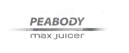 PEABODY MAX JUICER