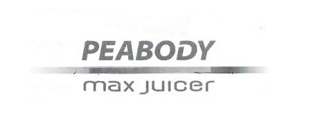 PEABODY MAX JUICER