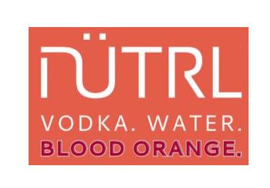 NÜTRL VODKA. WATER. BLOOD ORANGE.