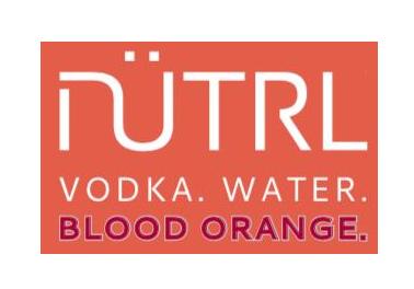 NÜTRL VODKA. WATER. BLOOD ORANGE.