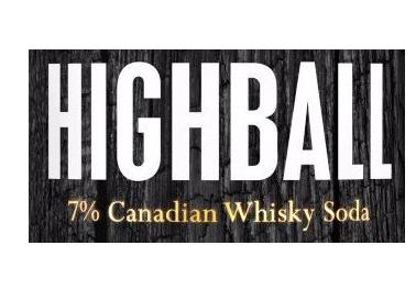 HIGHBALL 7% CANADIAN WHISKY SODA