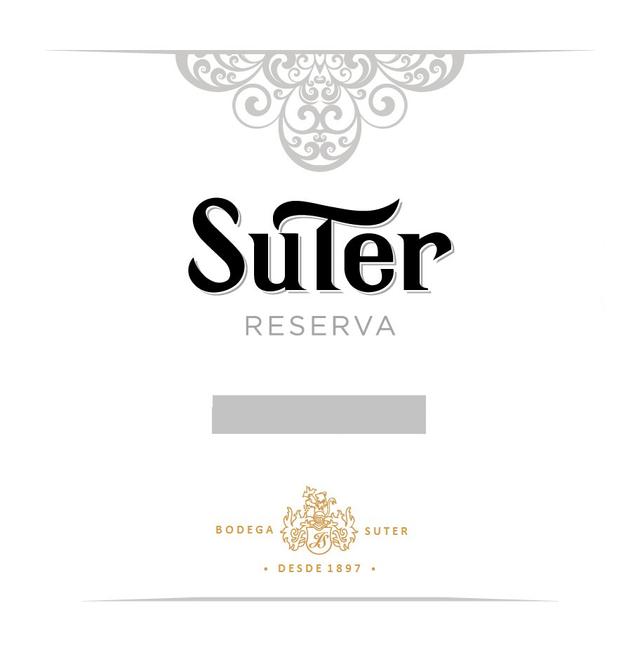 SUTER RESERVA BODEGA SUTER DESDE 1897