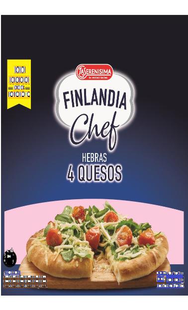 LA SERENISIMA LA VERDAD LACTEA FINLANDIA CHEF HEBRAS 4 QUESOS