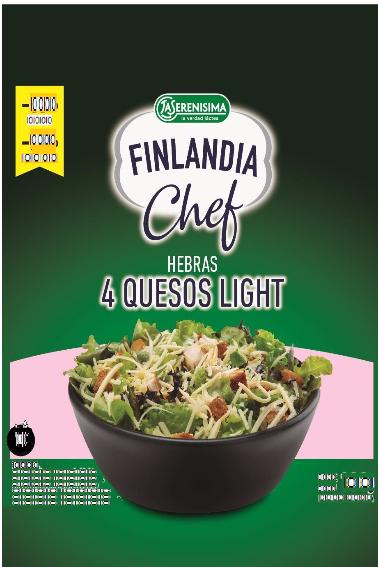 LS LA SERENISIMA LA VERDAD LACTEA FINLANDIA CHEF HEBRAS 4 QUESOS LIGHT