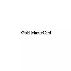 GOLD MASTERCARD