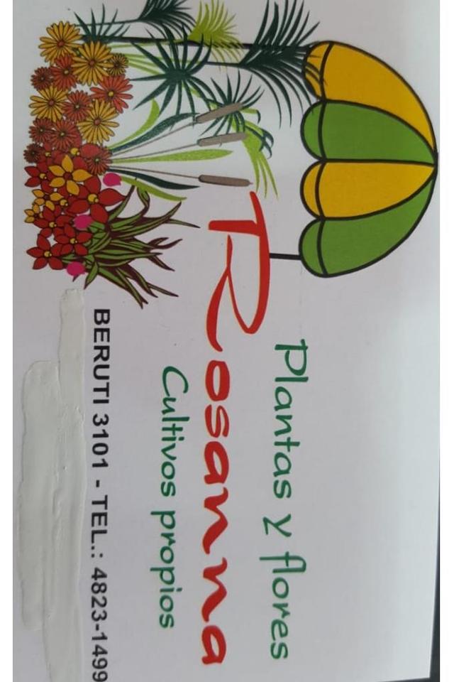 PLANTAS Y FLORES ROSANNA CULTIVOS PROPIOS BERUTI 3101 TEL 4823-1499