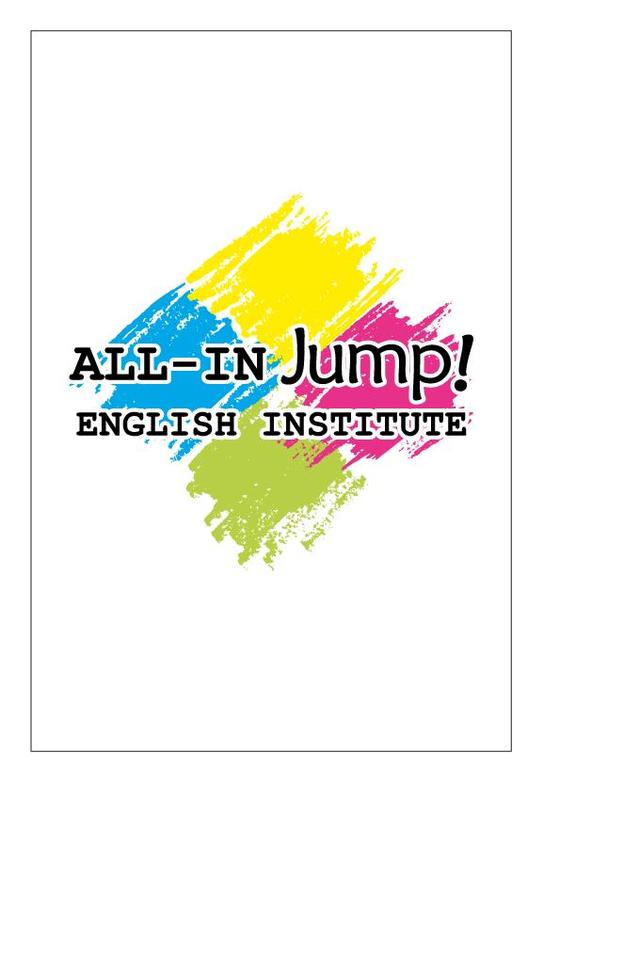 ALL- IN JUMP ENGLISH INSTITUTE