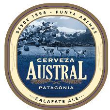 CERVEZA AUSTRAL PATAGONIA - DESDE 1896 - PUNTA ARENAS - CALAFATE ALE