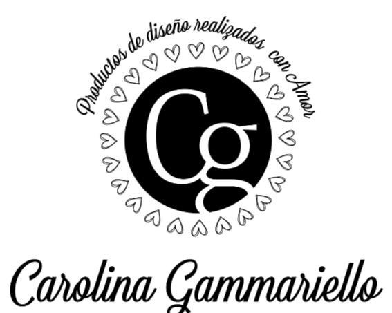 CAROLINA GAMMARIELLO PRODUCTOS DE DISEÑO REALIZADOS CON AMOR