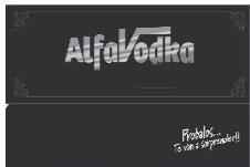 ALFAVODKA PROBALOS TE VAN A SORPRENDER!!