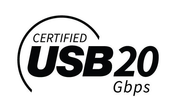 CERTIFIED USB 20 GBPS