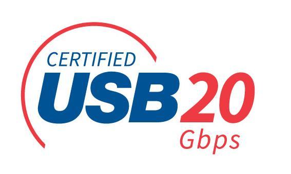 CERTIFIED USB 20 GBPS