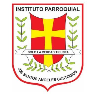 LOS SANTOS ANGELES CUSTODIOS SOLO LA VERDAD TRIUNFA INSTITUTO PARROQUIAL