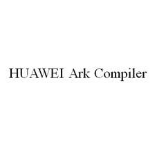 HUAWEI ARK COMPILER