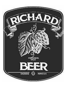 RICHARD BEER ORIGINAL ALE DESDE MMXVI