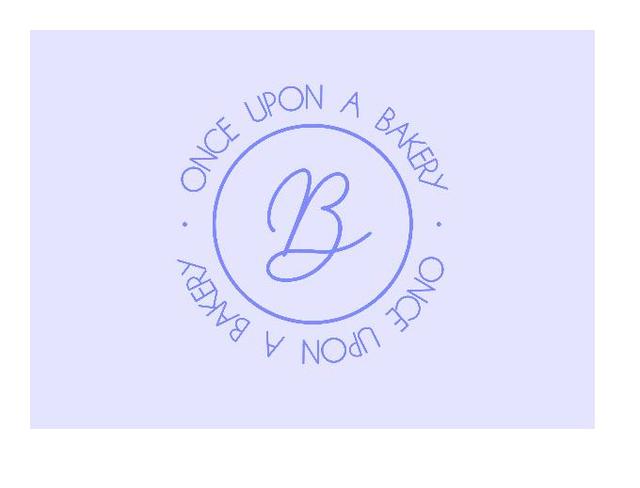 B ONCE UPON A BAKERY  ONCE UPON A BAKERY