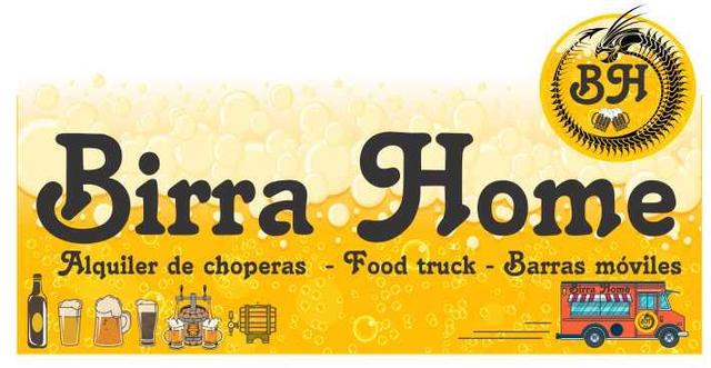 BH BIRRA HOME ALQUILER DE CHOPERAS - FOOD TRUCK - BARRAS MOVILES BIRRA HOME BH