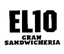 EL10 GRAN SANDWICHERIA