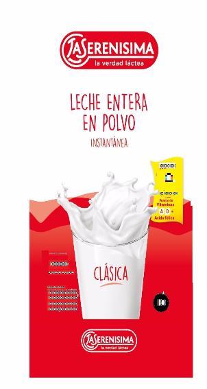 Marca La Serenisima La Verdad Lactea Leche Entera En Polvo Instantanea Clasica Fuente De 9560