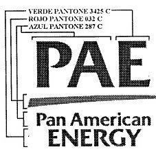 PAE PAN AMERICAN ENERGY