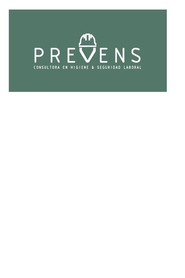PREVENS CONSULTORA EN HIGIENE & SEGURIDAD LABORAL