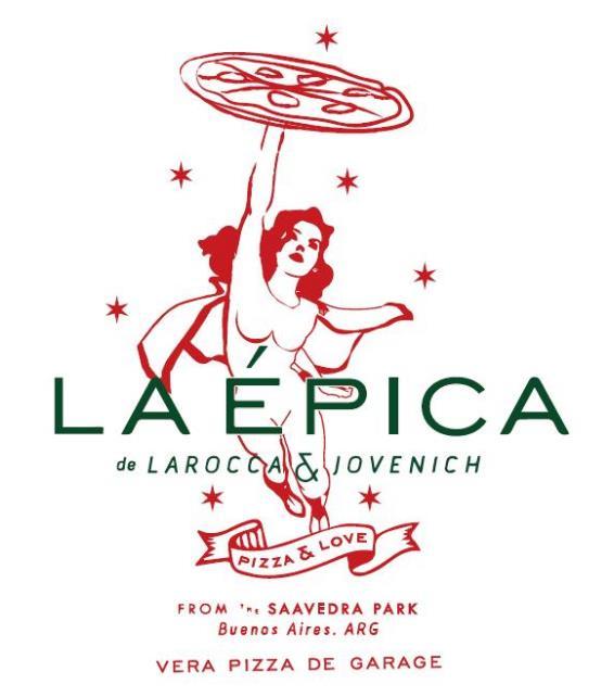 LA ÉPICA DE LAROCCA & JOVENICH PIZZA & LOVE FROM THE SAAVEDRA PARK BUENOS AIRES. ARG VERA PIZZA DE GARAGE