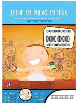 LECHE EN POLVO ENTERA INSTANTANEA, FORTIFICADA CON HIERRO, ZINC Y VITAMINA C