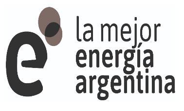 E LA MEJOR ENERGIA ARGENTINA