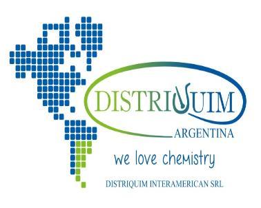 DISTRIQUIM ARGENTINA WE LOVE CHEMISTRY DISTRIQUIM INTERAMERICAN SRL