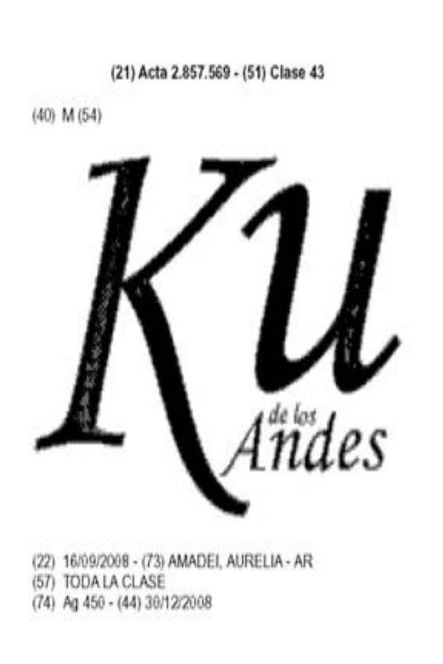 KU DE LOS ANDES