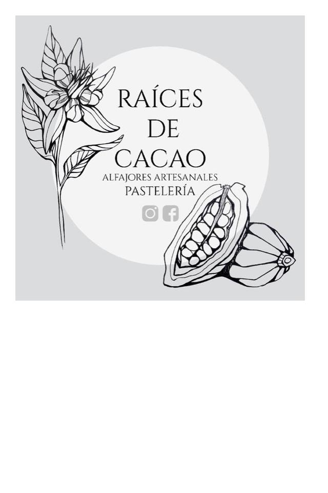 RAÍCES DE CACAO ALFAJORES ARTESANALES PASTELERIA