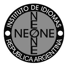 ·INSTITUTO DE IDIOMAS· REPUBLICA ARGENTINA NEONE