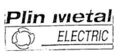 PLIN METAL ELECTRIC