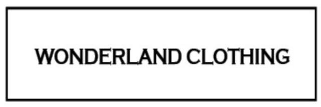 WONDERLAND CLOTHING