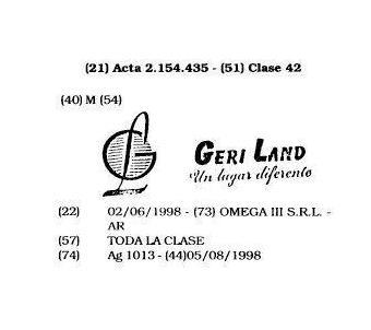 GL GERI LAND UN LUGAR DIFERENTE