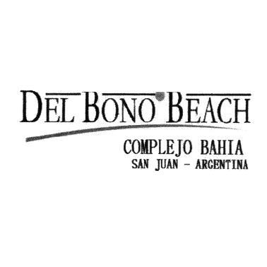 DEL BONO BEACH COMPLEJO BAHIA SAN JUAN - ARGENTINA