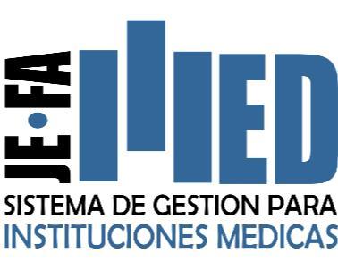 JEFAMED SISTEMA DE GESTION PARA INSTITUCIONES MEDICAS